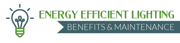 light bulb and text energy efficient lighting benefits and maintenance