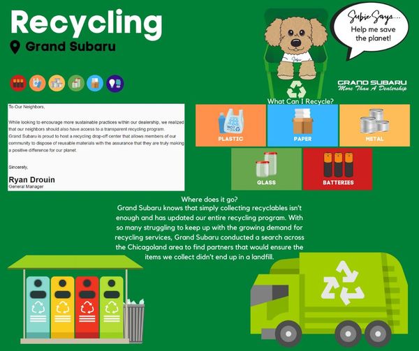 Subaru Eco-Friendly Retailer
