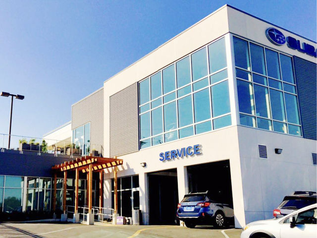 service entrance at Diablo Subaru of Walnut Creek