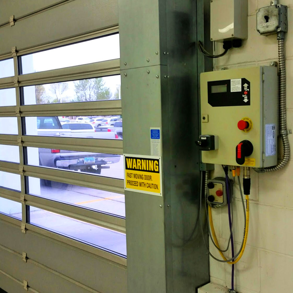 high speed overhead door