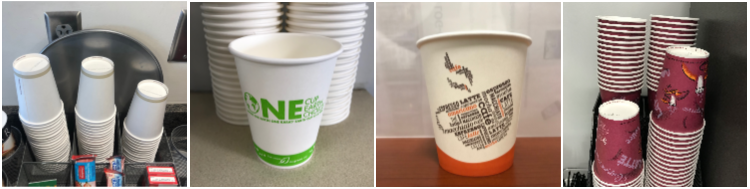 single use paper cups
